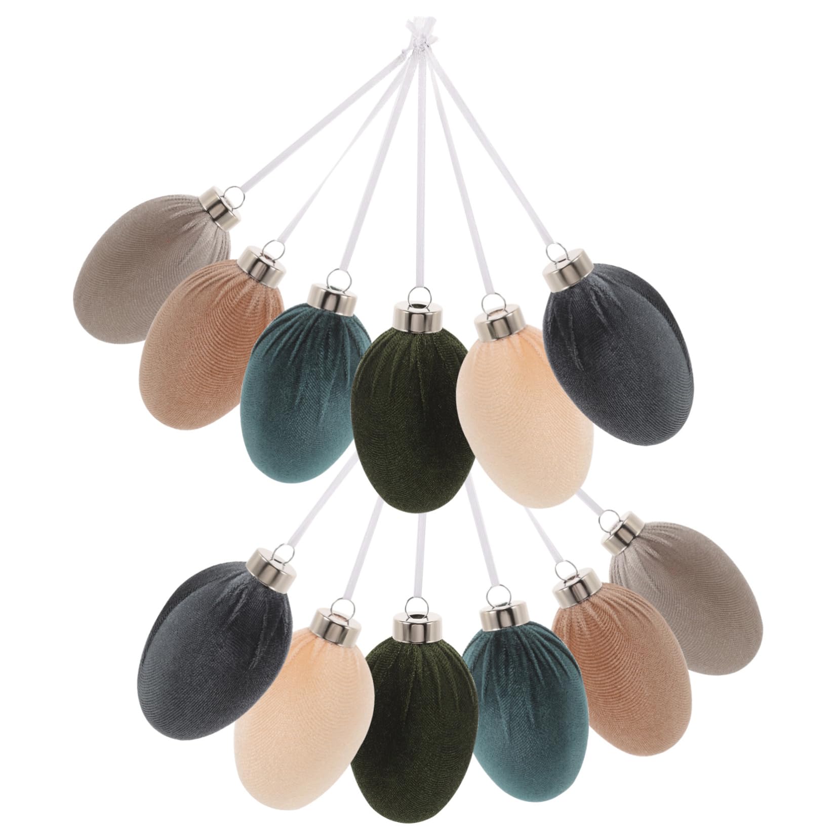Cabilock 4 Set Uova Di Pasqua Easter Egg Easter Decoration Puntello Di Decorazione Del Festival Decorazione Dell'uovo Di Pasqua Arredamento Unico Di Plastica 12 Pezzi * 4