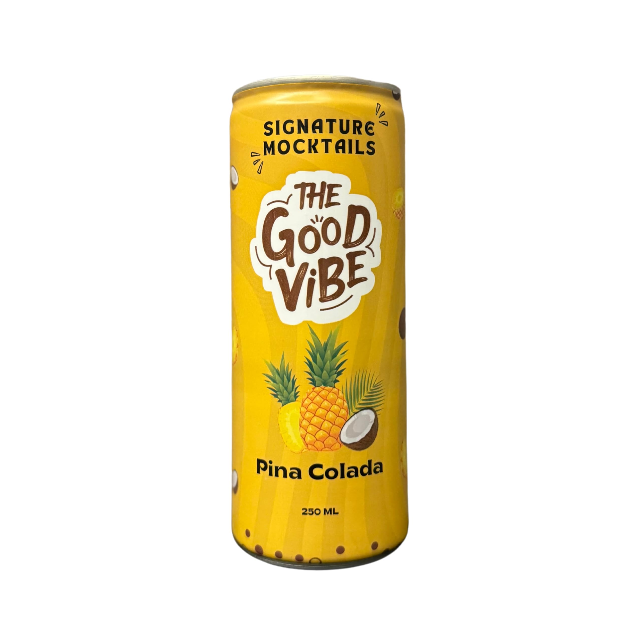 The Good Vibe Pina Colada Signature Mocktail | 250 ML | Pack Of 6