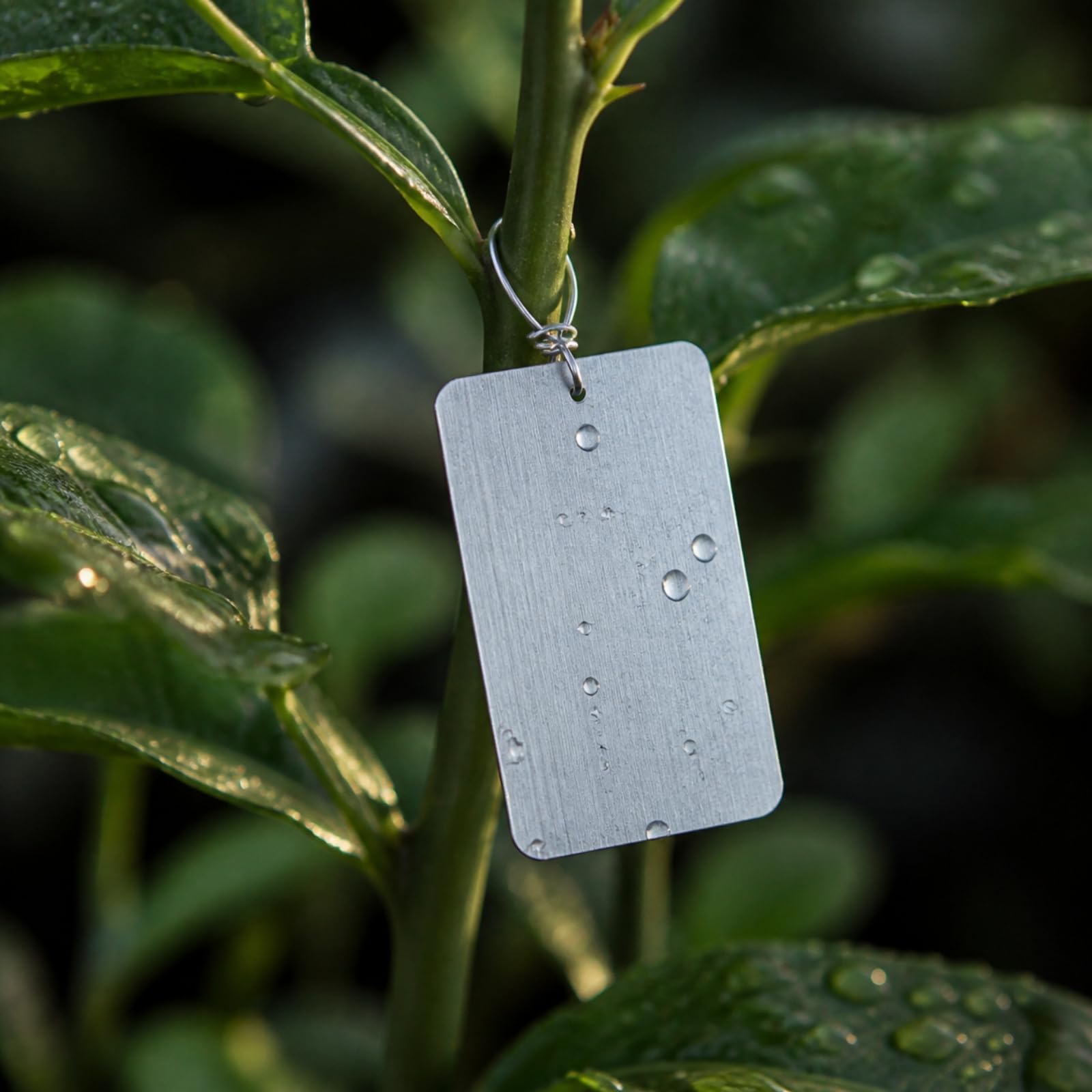 Etichette per Piante con Filo di Ferro | Da Appendere, Durevoli, Etichette per Piante con Doppio Occhiello, Giardinieri