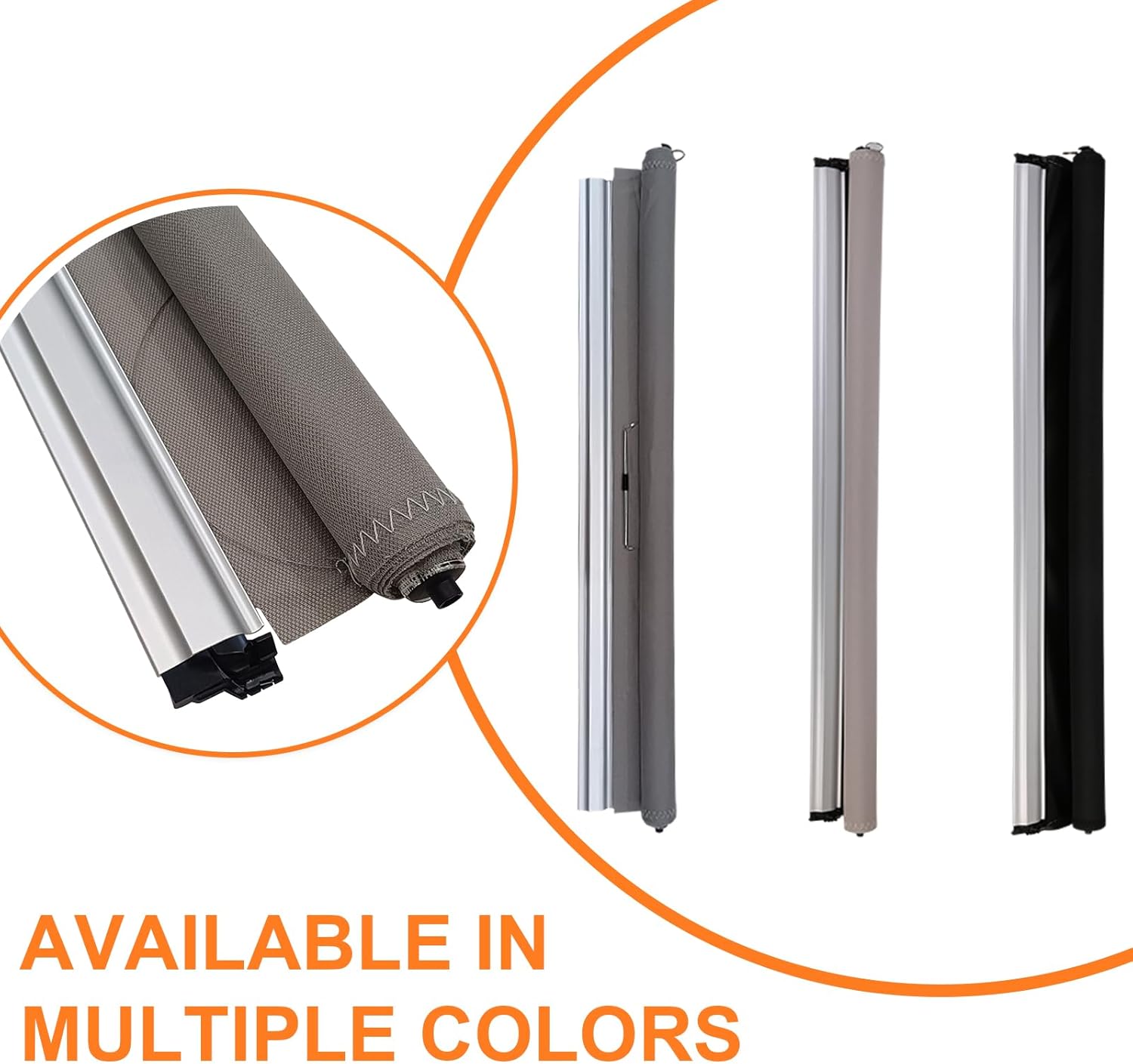 Car Panorama Sunroof Sunshade Curtain Cover Assembly for Volvo XC60 XC90 2015 2016 2017 2018 2019 2020 2021 (Gray)