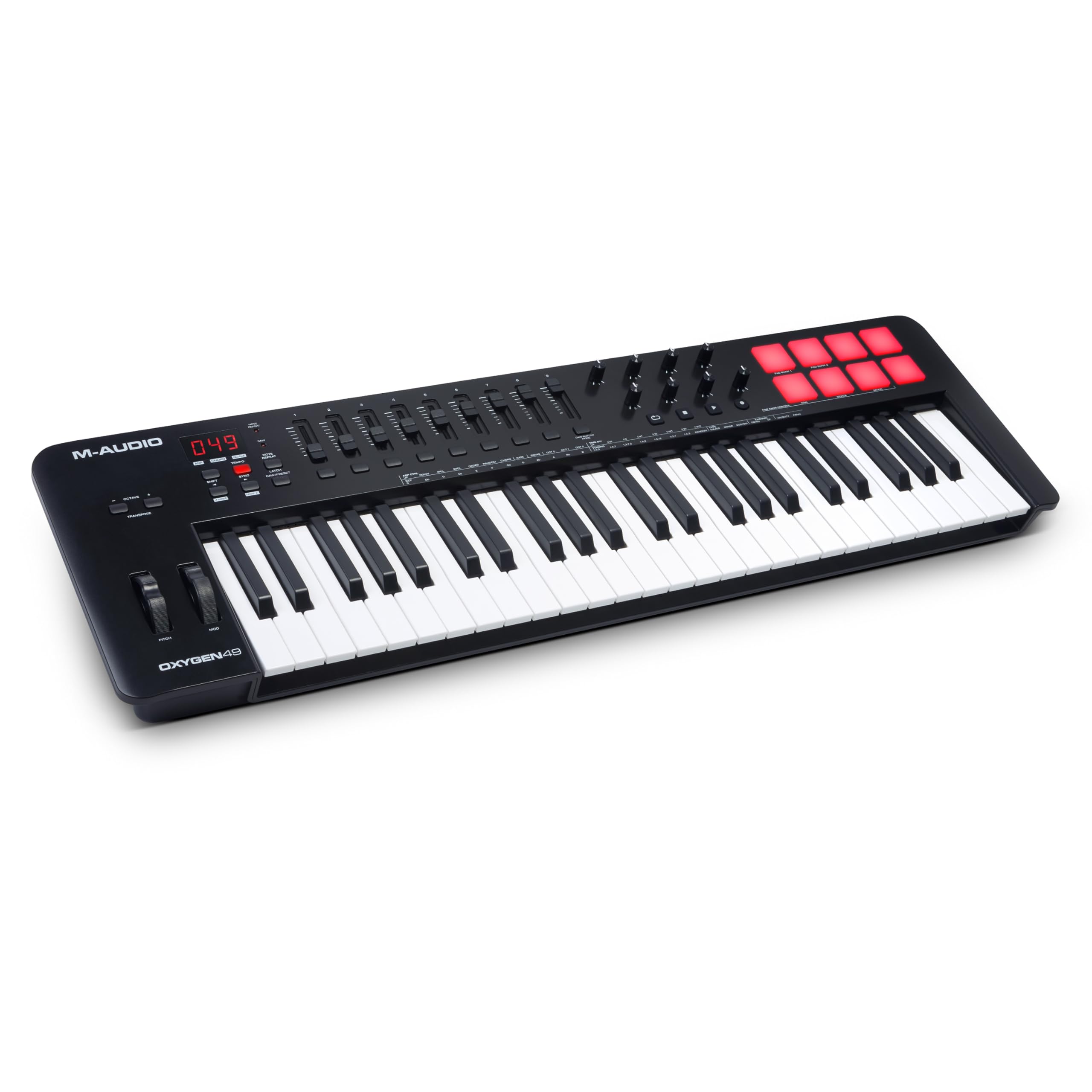 Amazon.com: M-AUDIO Oxygen 49 (MKV) Key USB MIDI Keyboard
