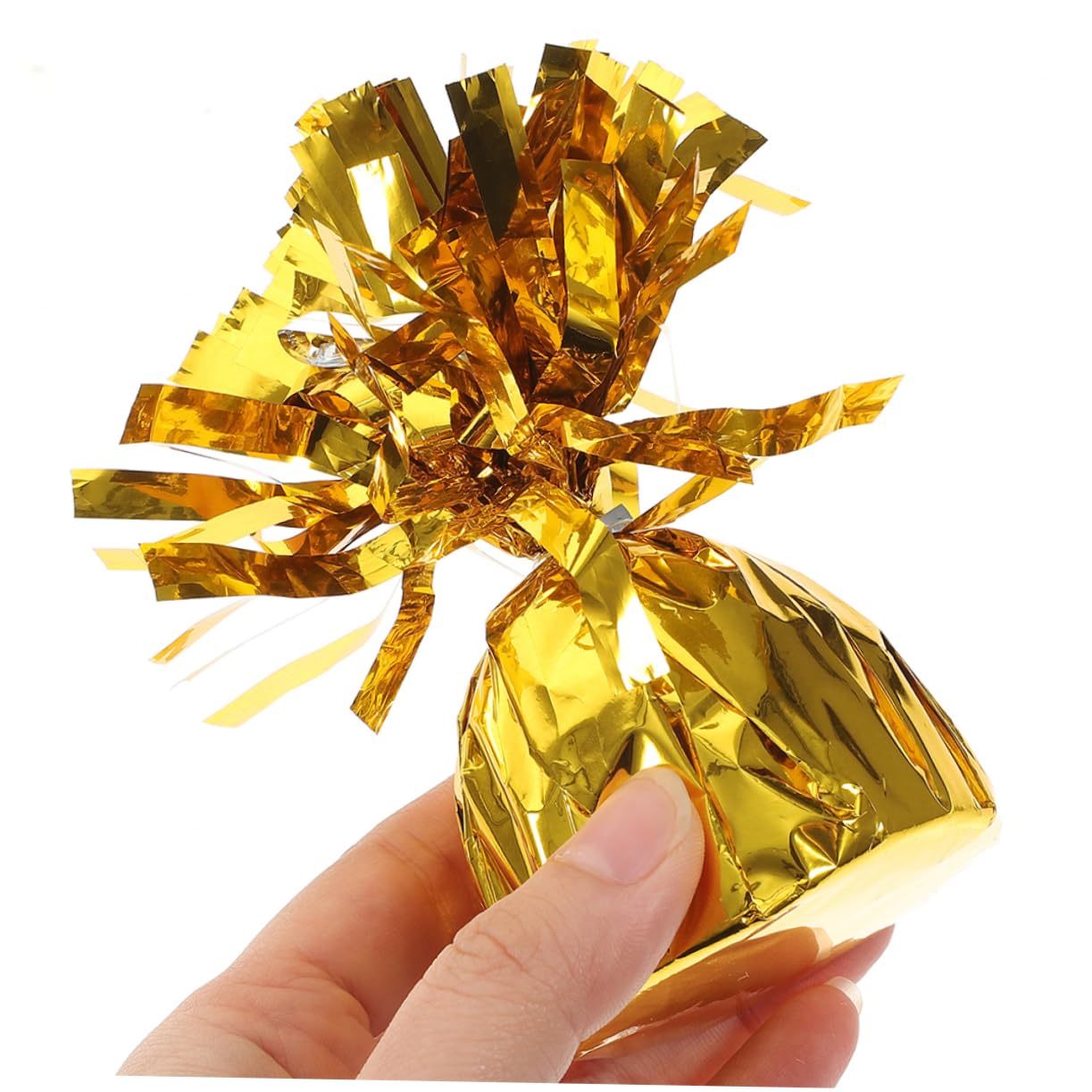 Mikikit 8pezzi Pesi Per Palloncini Dorate Per Palloncini Pesanti Supporti Per Palloncini Accessori Per Metallici Pesi Per Decorazioni Dorate Per Feste Compleanno