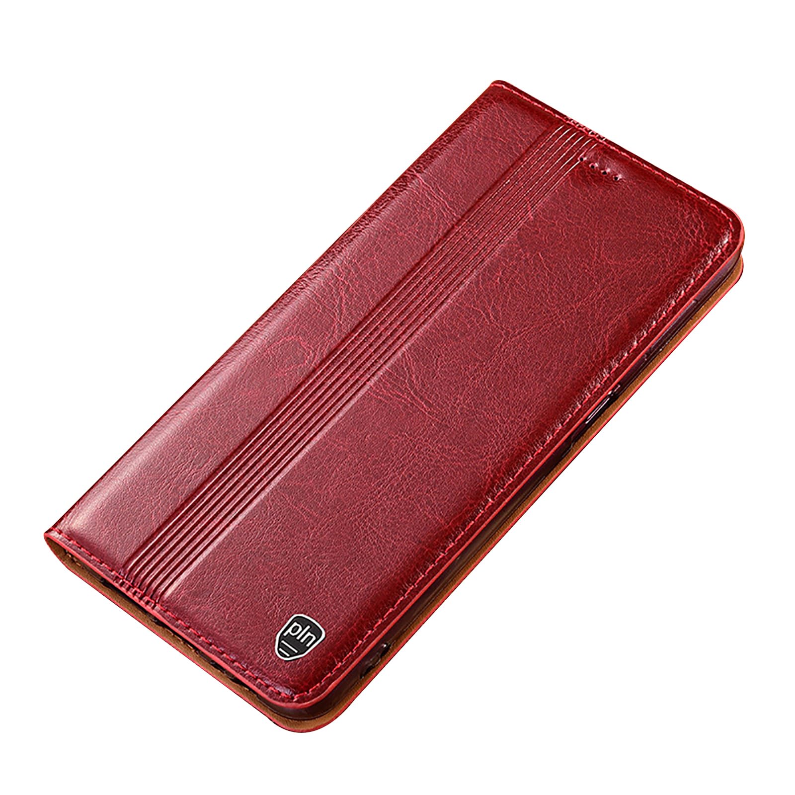 Coque en cuir pour Huawei Pura 90 Pro étui portefeuille rouge à rabat