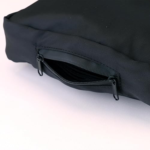 Miniatura 7 de Soporte para bolsa de drenaje de orina con cubierta de tubo de catéter y correa ajustable para silla de ruedas, fundas de bolsa de catéter