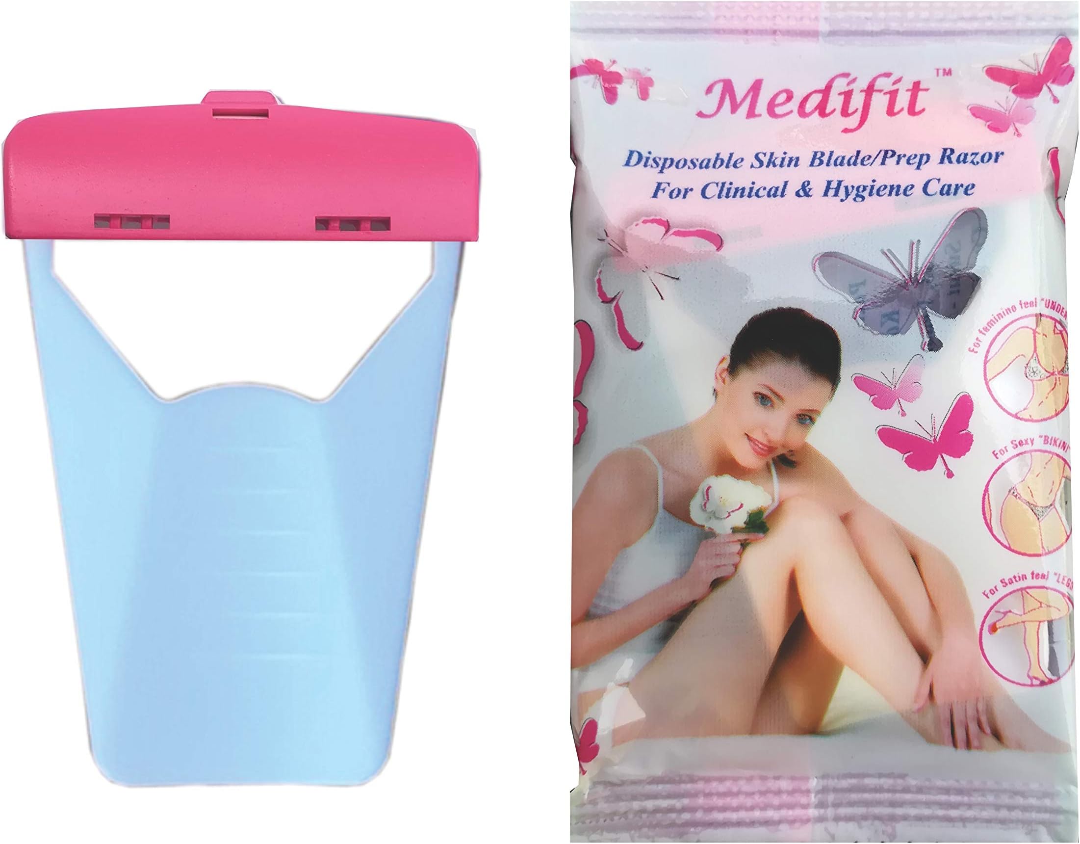 GRACY Medifit Pink Disposable Womens Razor Pack of 6 pcs