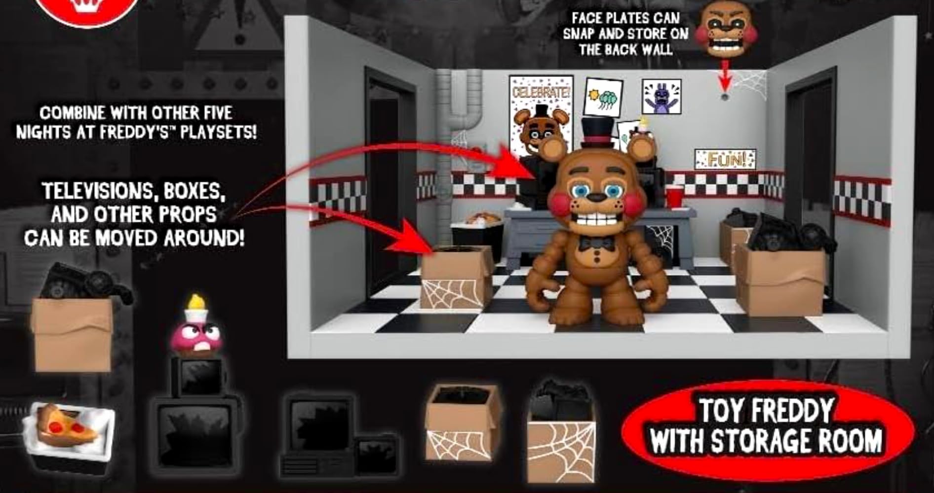 FNAF ファイブ・ナイツ・アット・フレディーズ　2体セット FNAF ファイブ・ナイツ・アット・フレディーズ 2体セット
