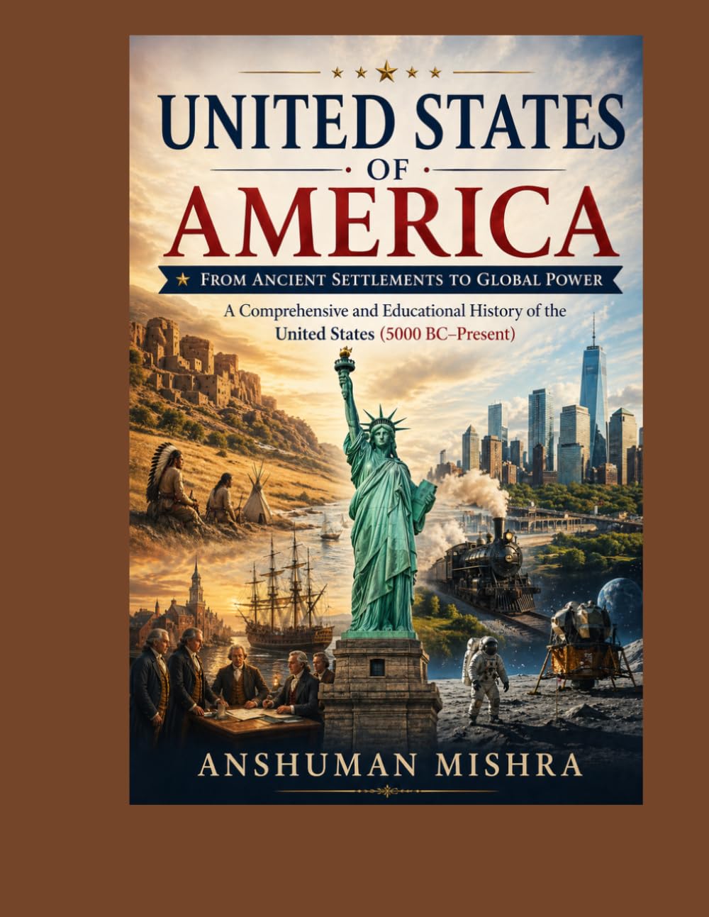 United States of America From Ancient Settlements to Global Power: A Comprehensive and Educational History of the United States (5000 BC–Present): 1 (Living History)