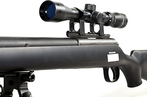BBTac Rifle de francotirador de airsoft VSR-10 de acción de perno potente pistola de airsoft con alcance de caza y bípod