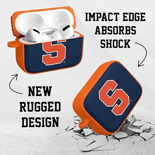 Vista 80 de AFFINITY BANDS Texas Longhorns HDX - Funda con nombre personalizado compatible con Apple AirPods Pro 1 y 2 (negro clásico)