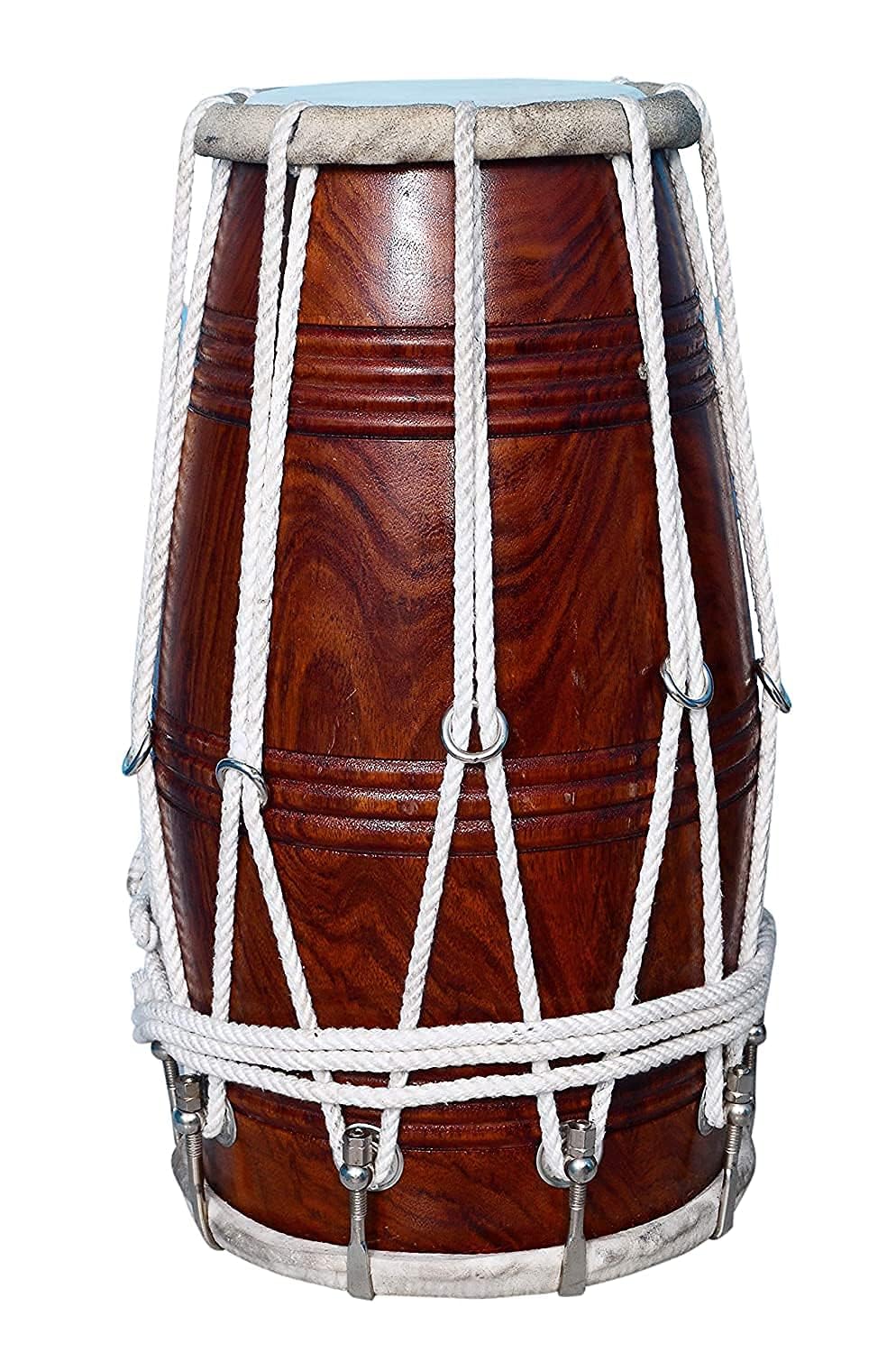Modfash DHOLAK NUT DORI SPL. 18" (A Product Unlike Some Other Cheap Products do not Look nor Sound Good)