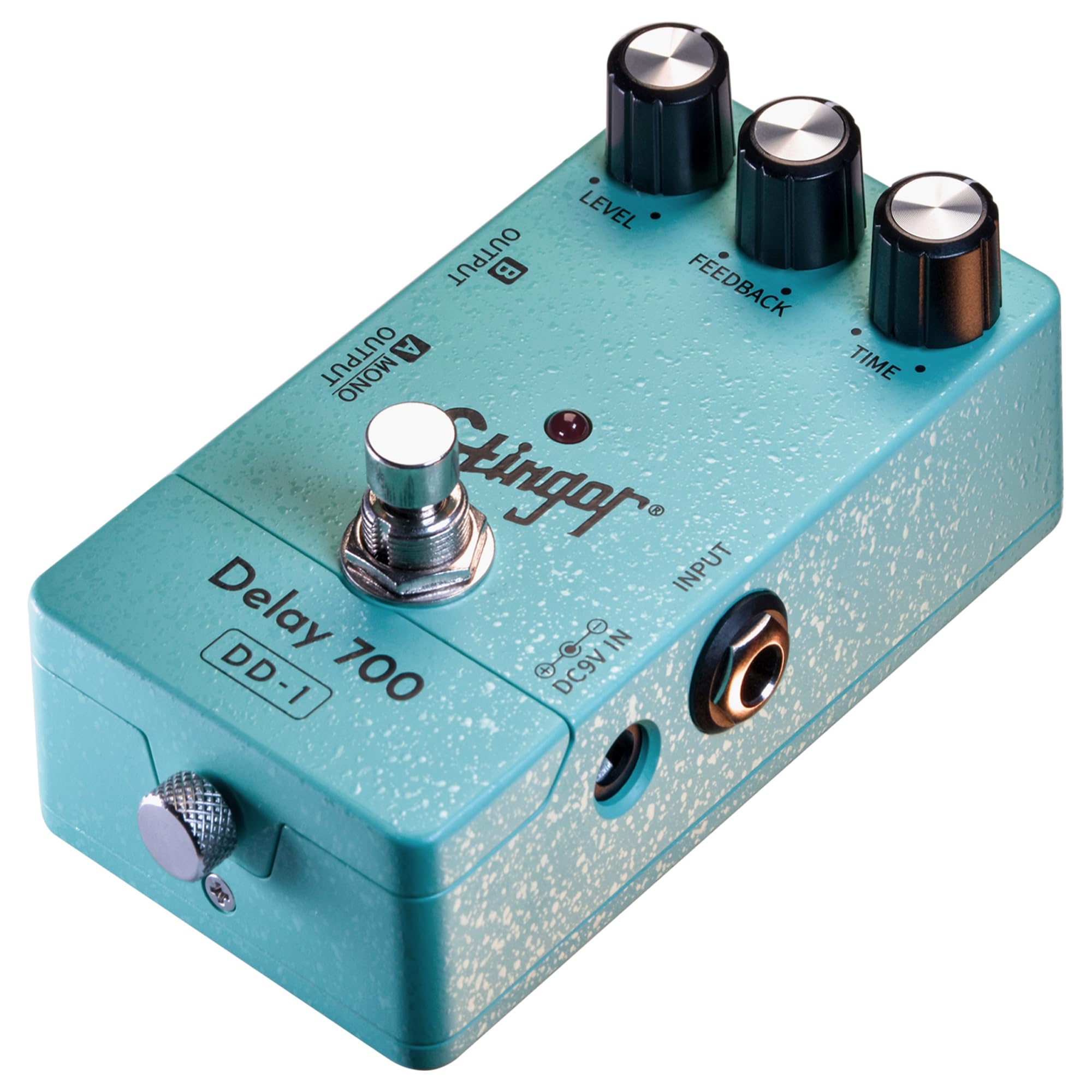 iStingor Guitar Delay Pedal DD-1, Delay 700 Analogue Delay Effects
