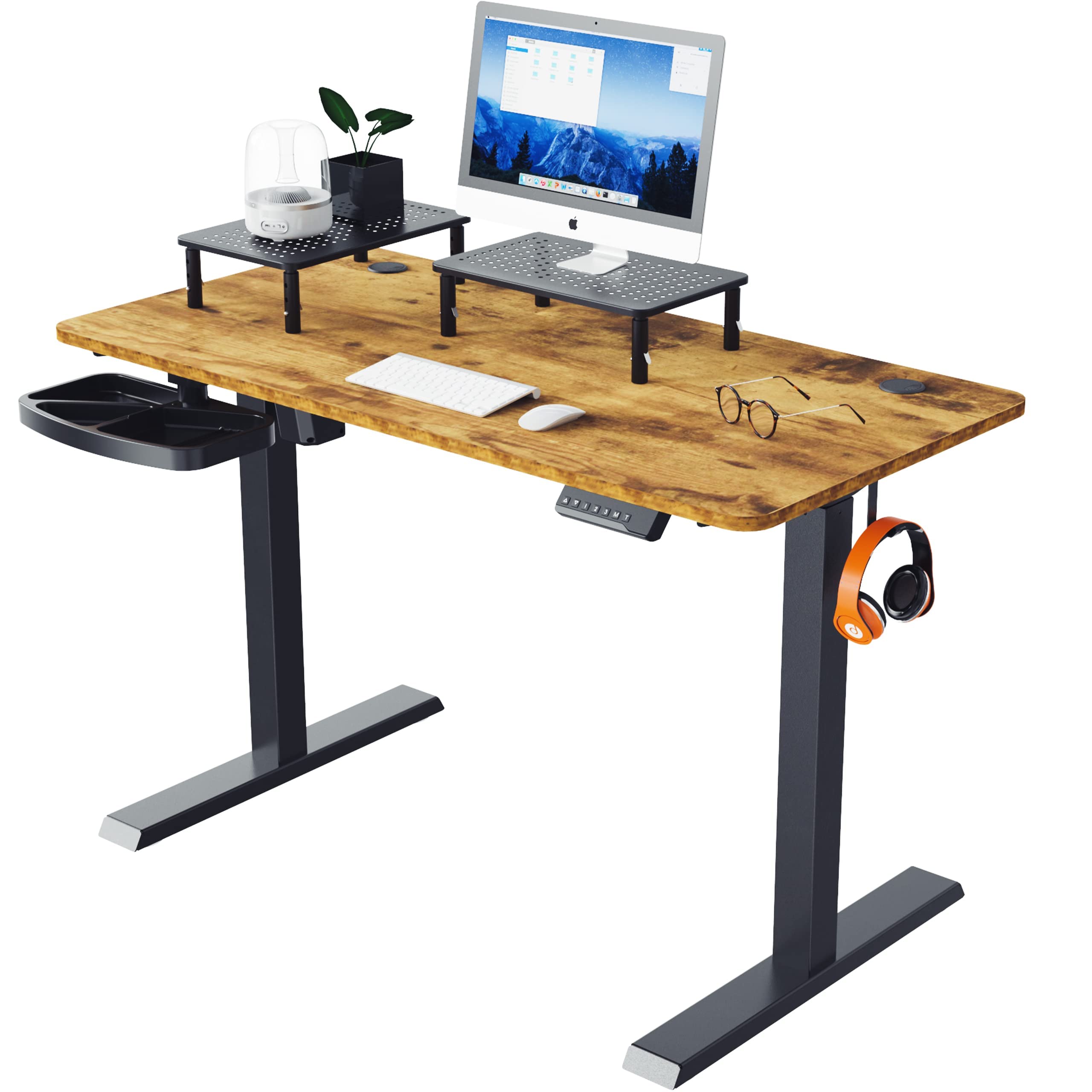 Buy PUTORSEN Electric Height Adjustable Standing Desk, 48 x 24 Inches