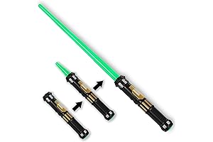 Kid's Light Up Green Light Saber