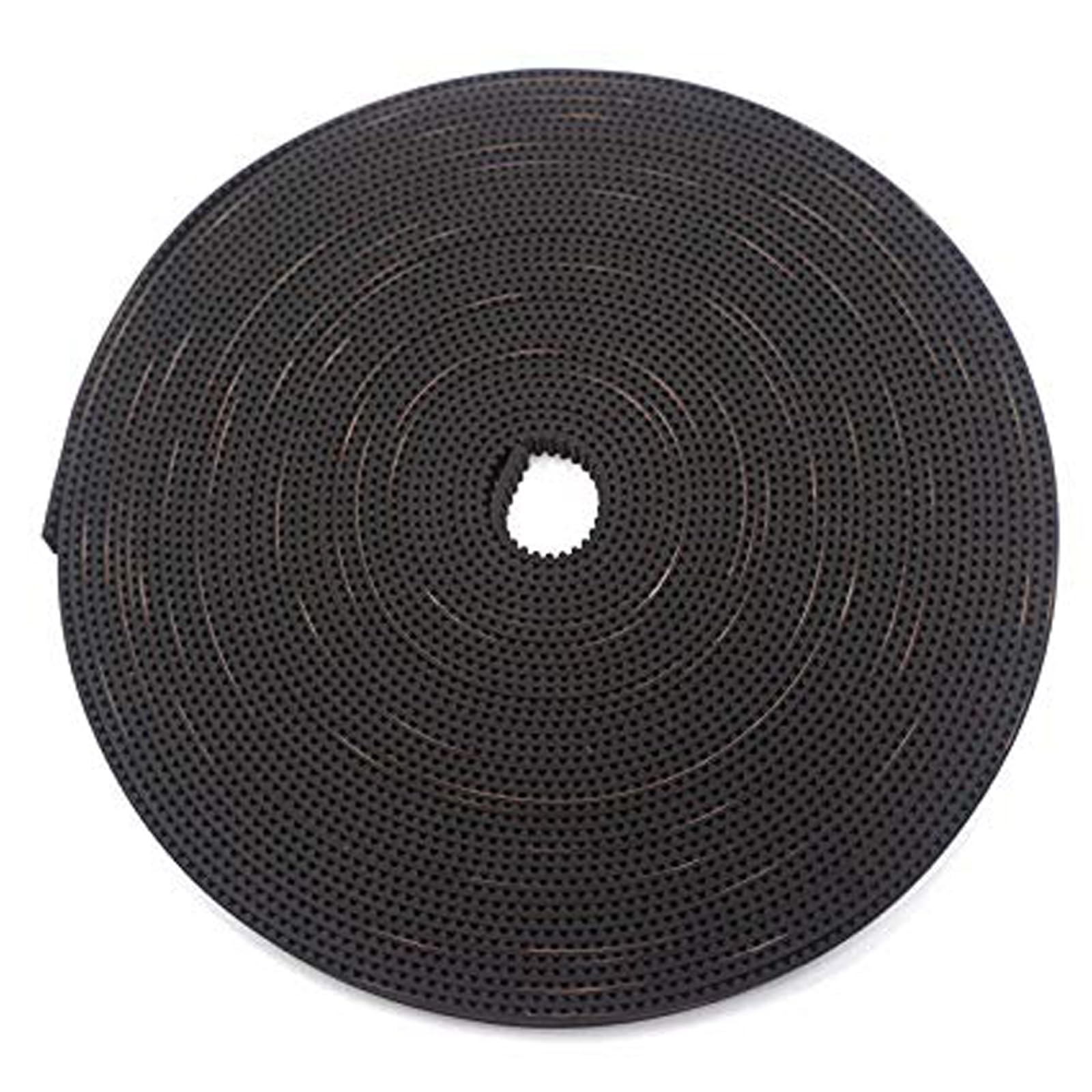 3D Printer Timing Belt 10Meters GT2 Timing Belt 2mm Pitch 6mm Width Rubber Fiberglass GT2 Open Timing Belt for 3D Printer CNC Reprap Prusa i3