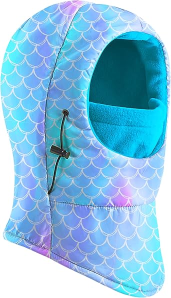 Kids Winter Hats, Windproof Toddler Kids Balaclava Ski Mask Face Mask Covering Neck Warmer Gaiter for Girls Boys Cold Weather