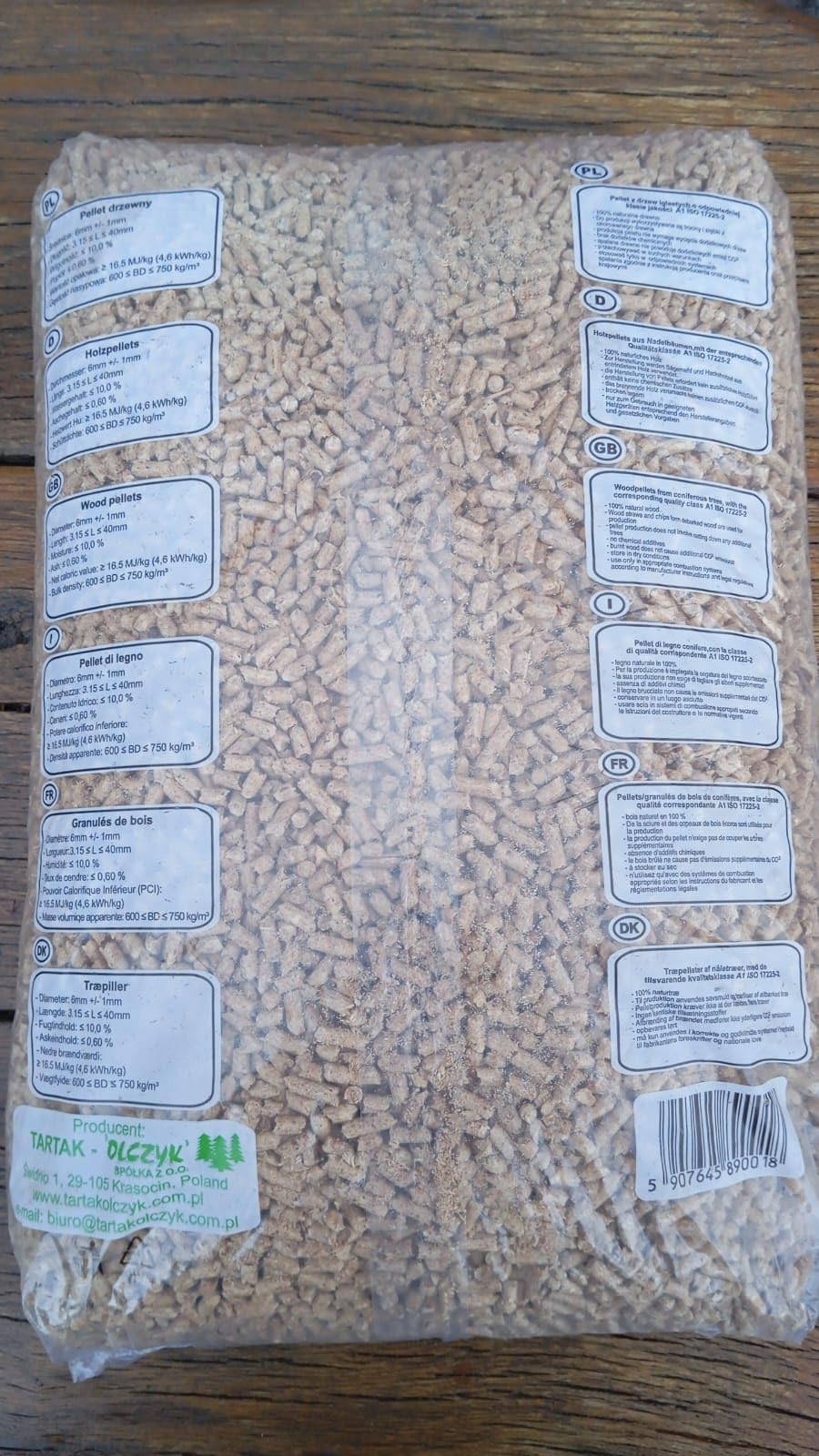 Premium Holzpellets A1 nach ENplus A1 und DINplus zertifiziert 2 x 15 kg