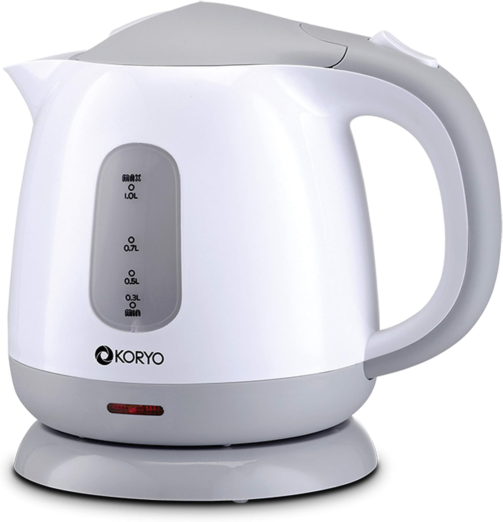 KORYO Electric Kettle 1 Litre 1100W KEK100G (White)