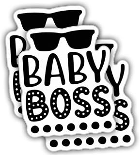(3pcs) Baby Stickers Kid Stickers Baby Boss Weather-Resistance Sticker for Tumbler, Water Bottles, Laptop, Car, Bumper Sticker