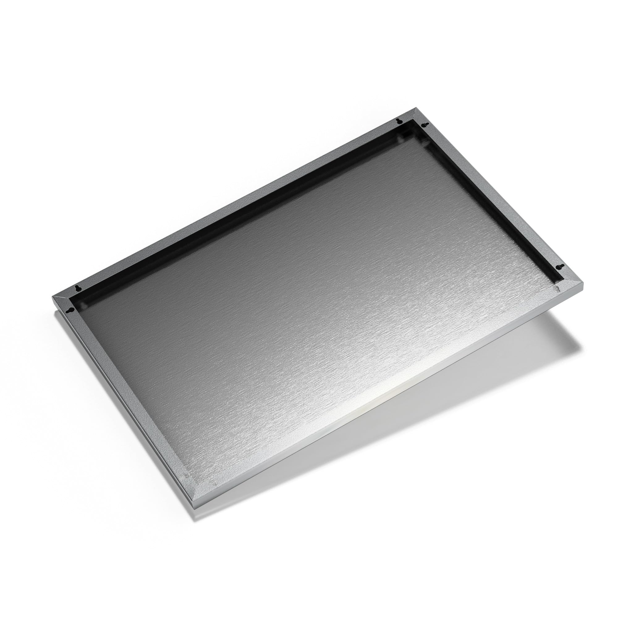 DEQORI Metalowa tablica magnetyczna | wymiary 90 x 60 cm | motyw "Błyszczący kwiat lotosu" | tablica suchościeralna na wszystkie magnesy | tablica magnetyczna do kuchni i biura | designerska tablica