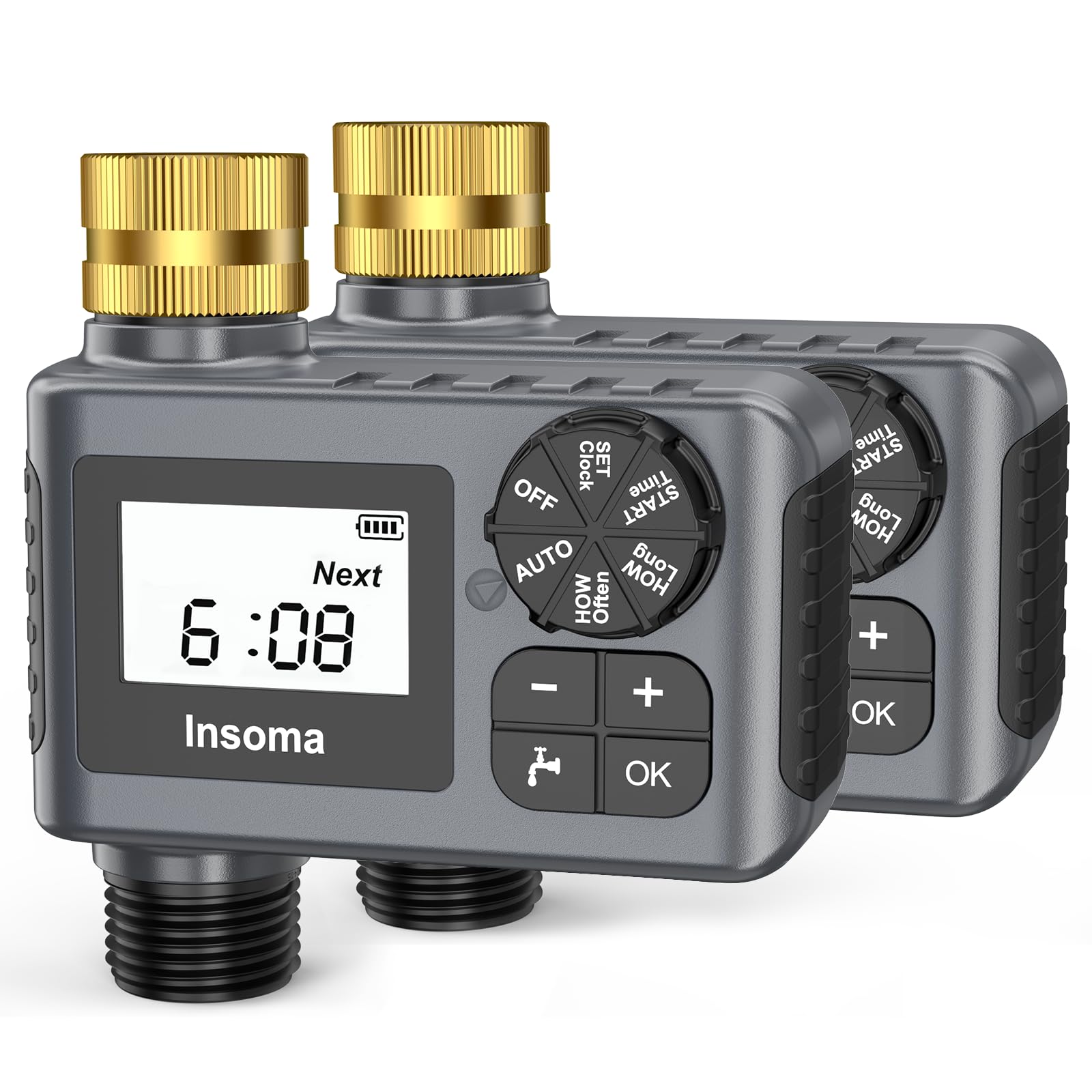Insoma 2-Pack Water Timer