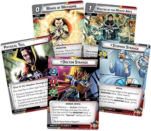 Miniatura 2 de Marvel Champions The Card Game Dr. Strange Hero Pack  Juego de cartas de estrategia para adultos y adolescentes  A partir de 14 años  1-4 jugadores