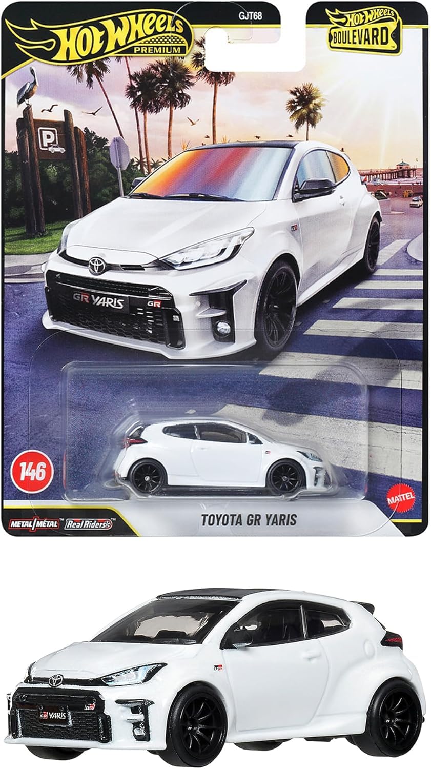 【BOX：10個】ホットウィールブールバード トヨタ GRヤリスJHW19 Hot Wheels JHW19 Boulevard Toyota GR Yaris Ride On Toy Mini Car