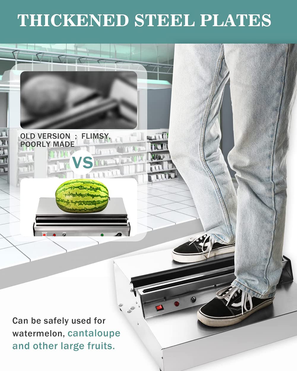 Amazon｜フィルムラッパー 45cm/18” 食品包装フィルム包装機、加熱