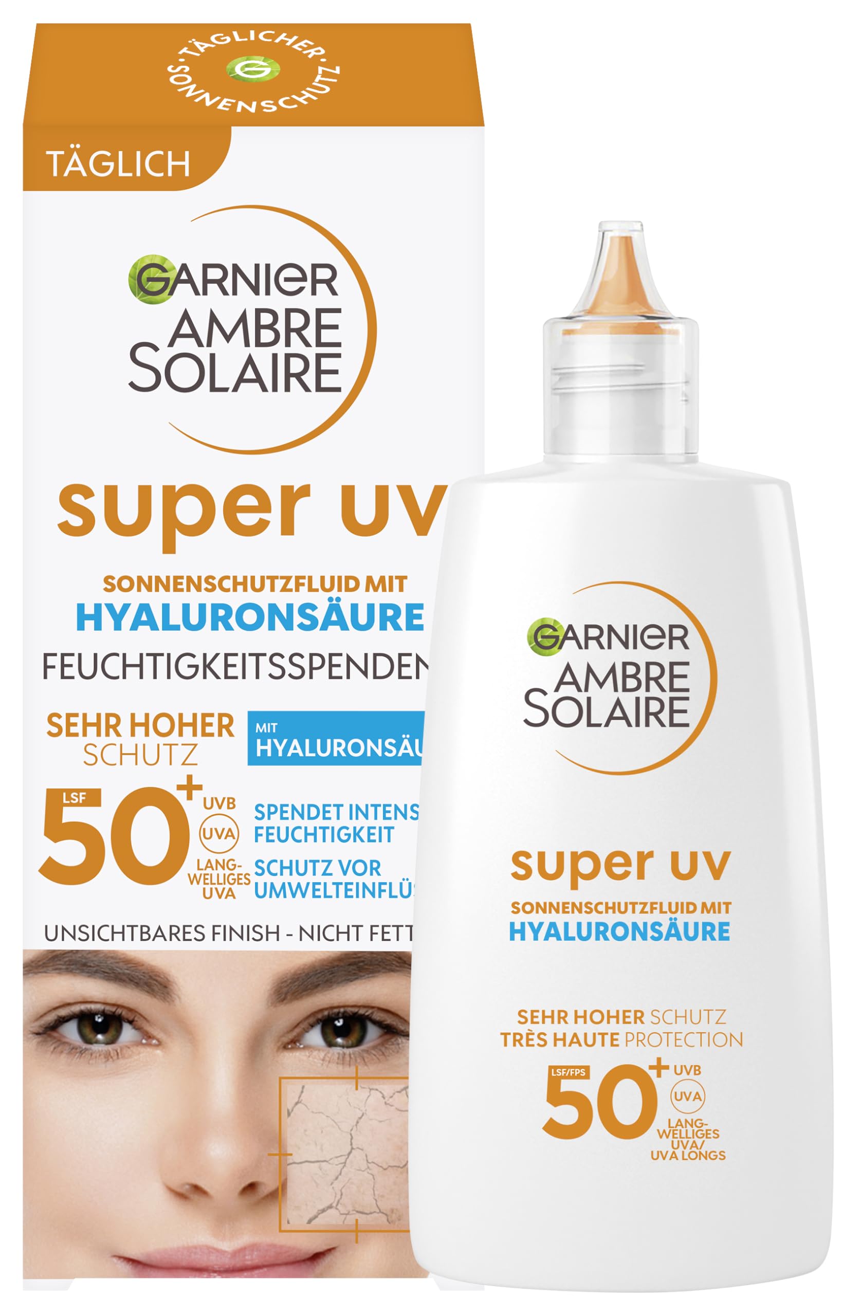 Garnier UV Sun Protection Super Fluid Anti-Oxidant SPF 50+, Light