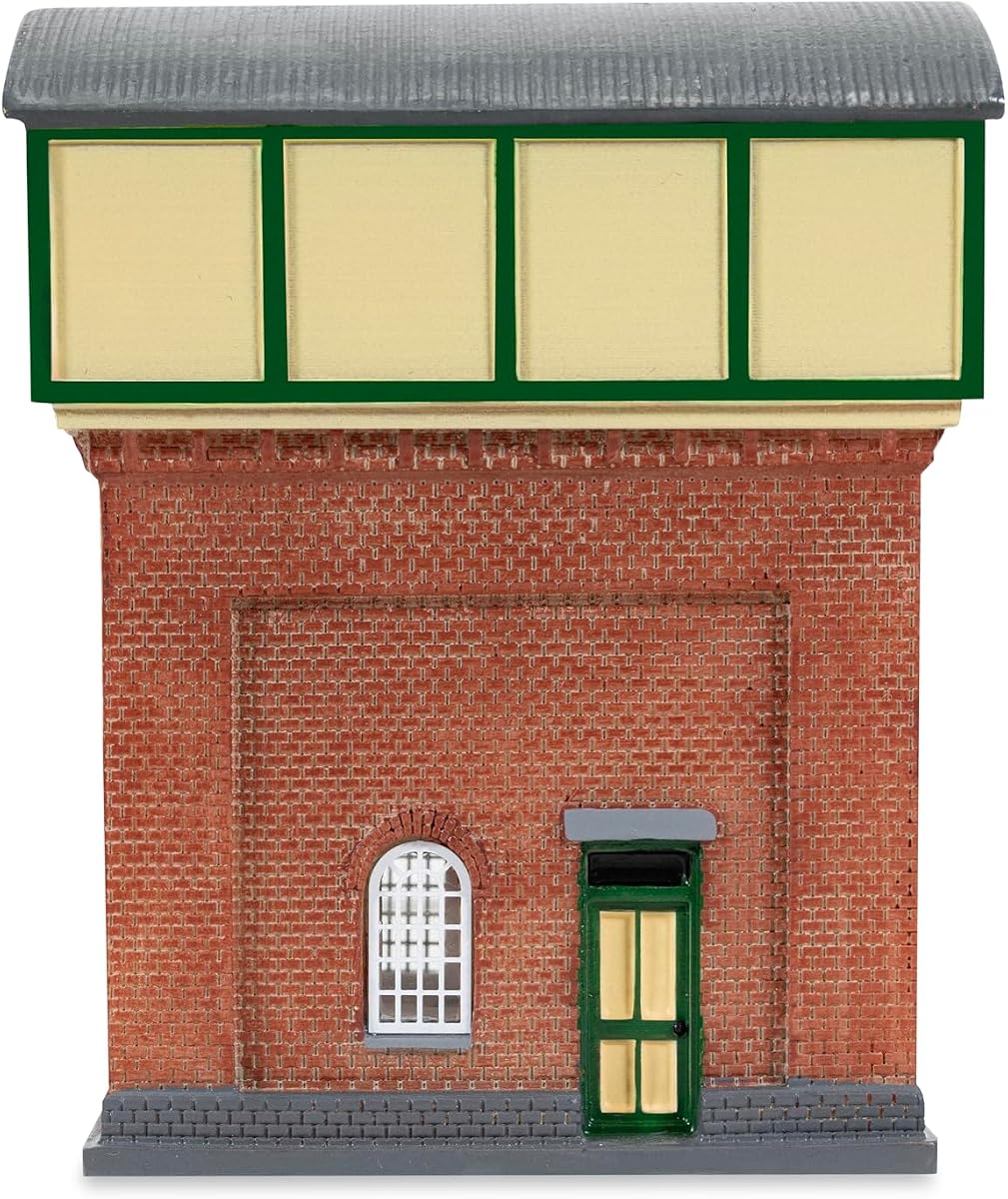 TT TT9018 Torre de Agua - Colección Ladrillo Rojo, Ferrocarril - Accesorios - Construcción en Resina, para Mayores de 14 Años