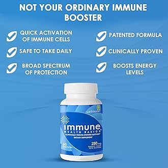 Immune Health Basics Highly Purified Beta Glucan, 250mg - 60 Veggie Capsules