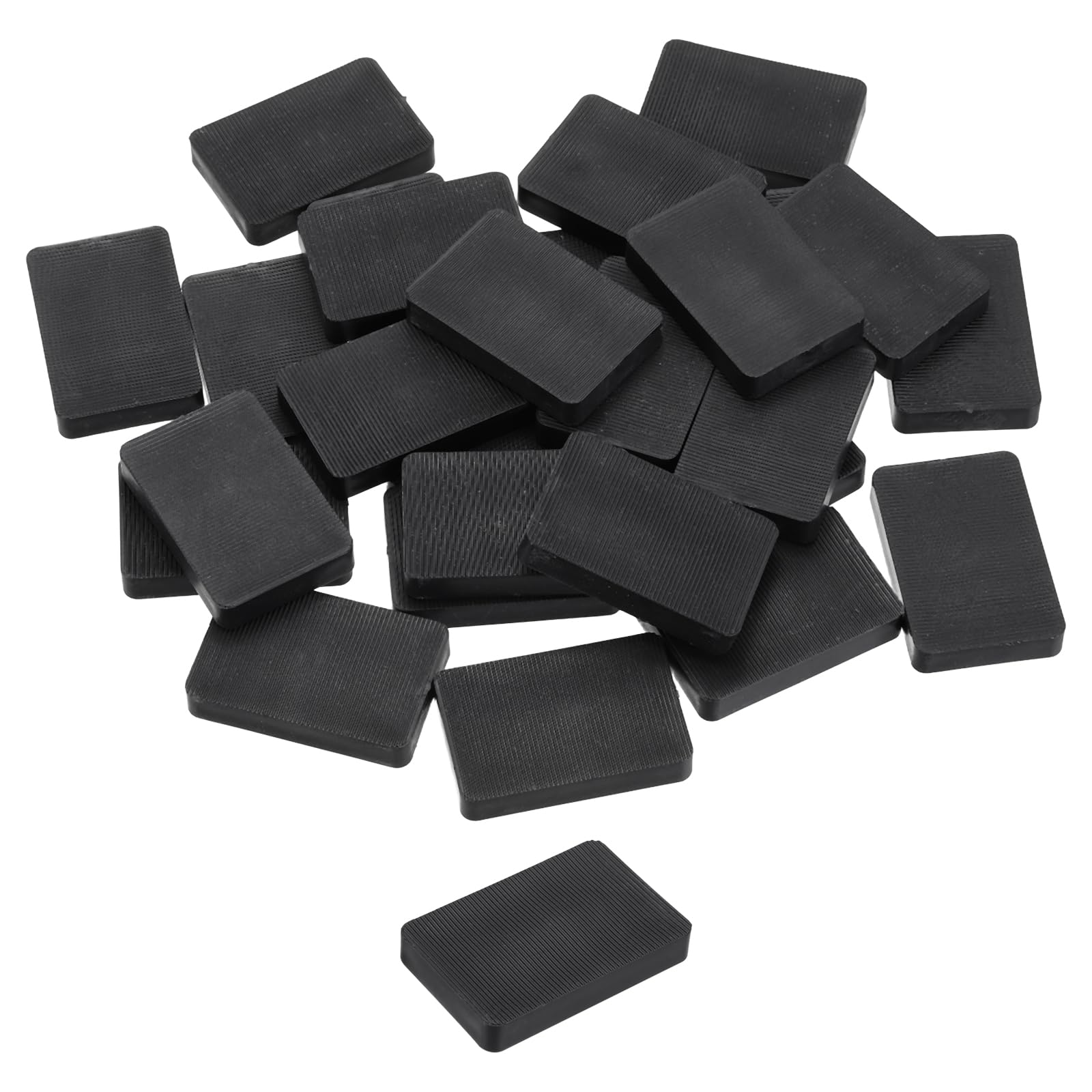 QUARKZMAN 40Pz Spessori In Plastica, 60x40x10mm, Distanziatori, Cunei Per Piastrelle, Piastre Di Livellamento, Cunei, Blocco Distanziatori, Spessori, Distanziatori, Neri