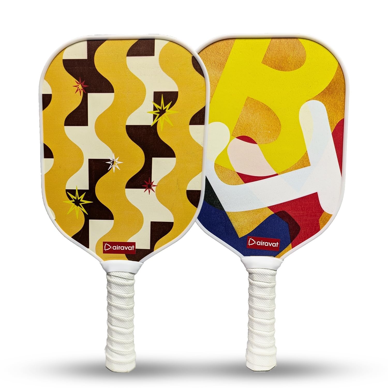 Airavat Blast Pickleball Paddle Racket Set Pack of 2 Pcs Pickle Paddle, 1 Pc Bag & 2 Pcs Pickle Balls for Men & Women, Wooden, Lightweight, Comfort Cushion Grip (B0DBWQRJ71) Amazon Price History, Amazon Price Tracker