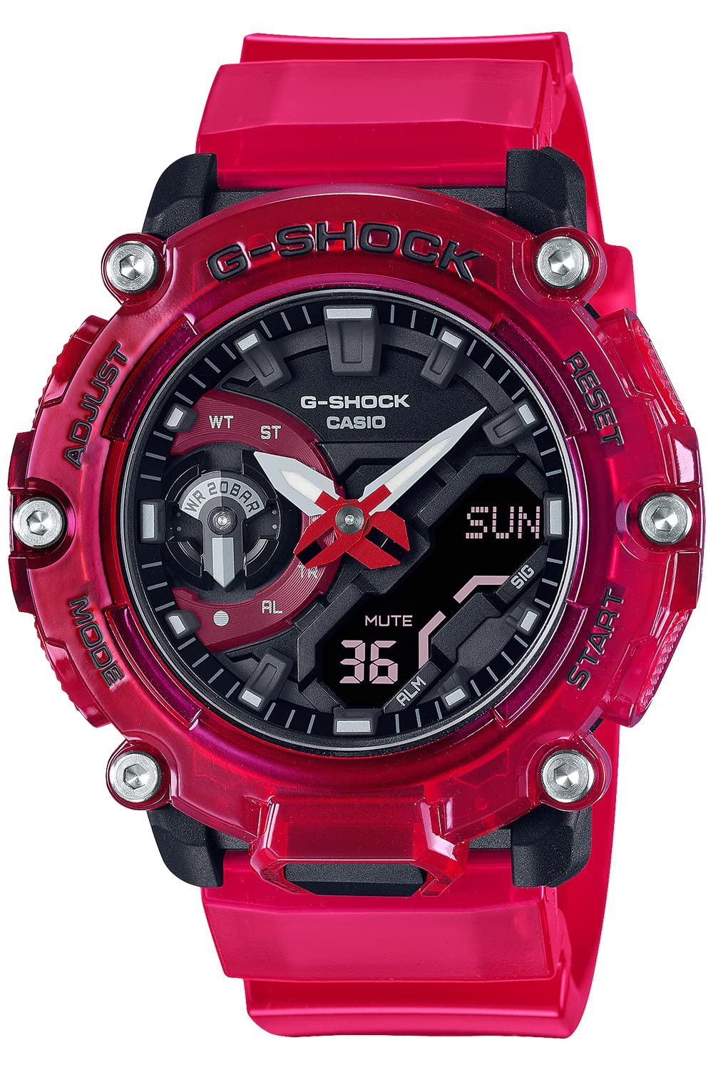 G-ShockCasio GA-2200SKL [G-Shock Sound Wave Series] Shipped from Japan Released in Feb 2022 (GA-2200SKL-4AJF)