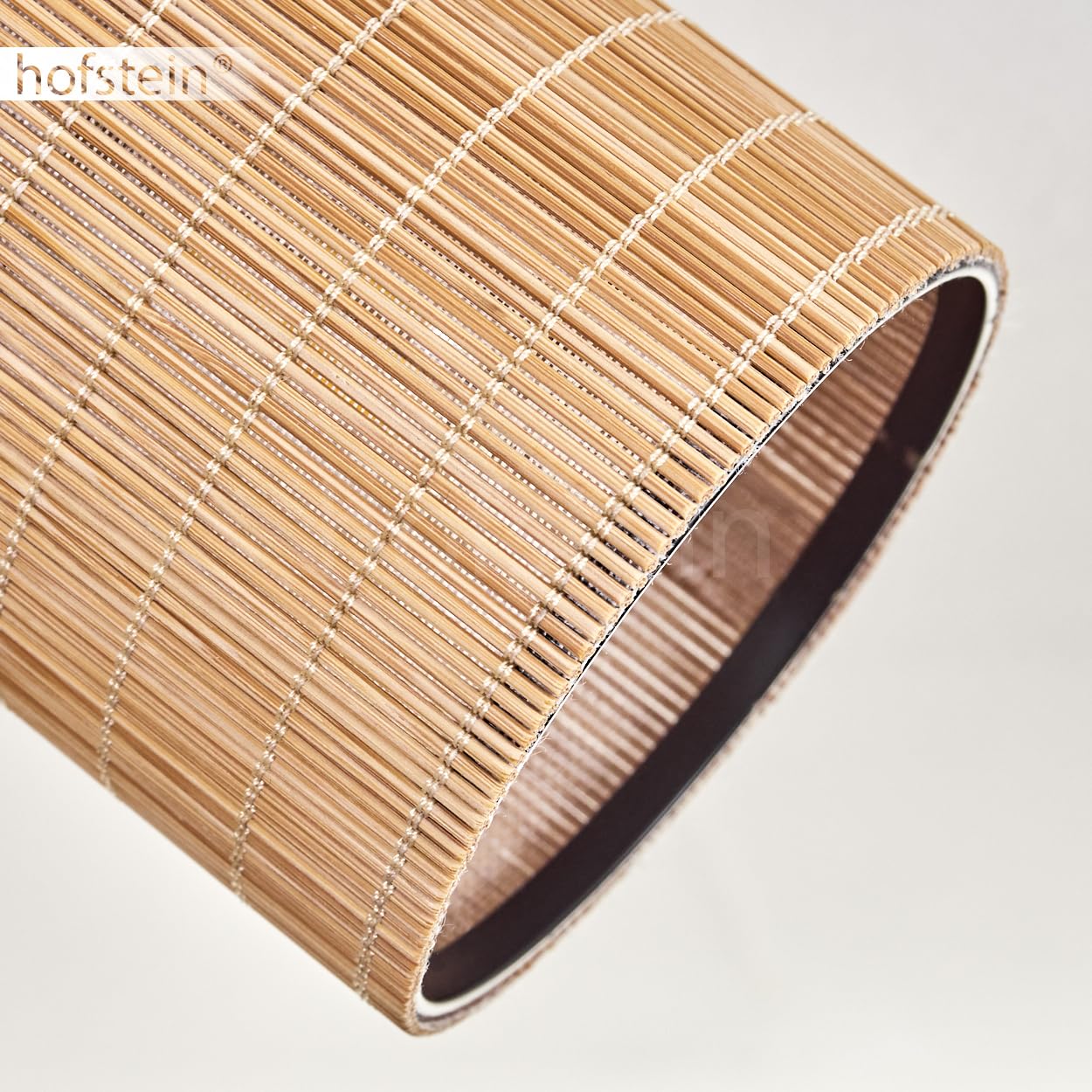 Lampada da soffitto Kinnared, lampada moderna in legno/metallo/bambù nei colori naturali/cromati/marrone, a 3 luci design scandinavo con faretti regolabili, x E14, senza lampadine