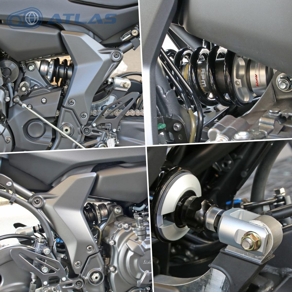 Amazon | RPM GII ZERO MT-07 XSR700 YZF-R7 リバウンドアジャスタブル