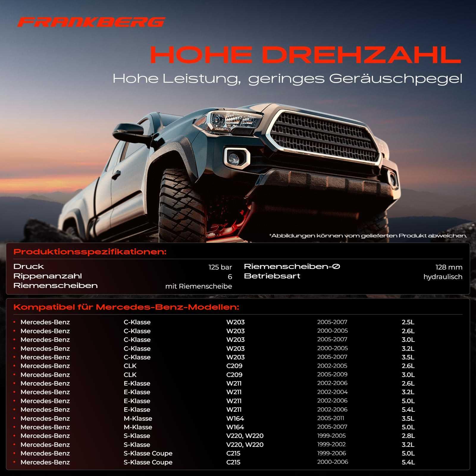 thumbnail: Servopomp Voor Mercedes-Benz – Voor C, E, CLS, M, S-Klasse O.a. (1998-2019), Artikel 1 005 4661701