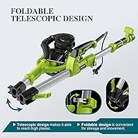 Vista 7 de AMYBEST Drywall Sander, Powerful Electric Drywall Sander with Vacuum Dust Collection, 5 Speed 1000-2100 RPM, Popcorn Ceiling Remover, LED Light & 12