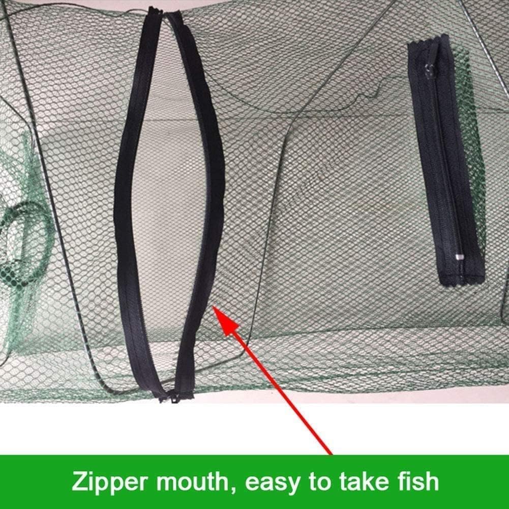 3PCS Piège à Poisson Pliable pour appâts de pêche Poisson Pliant Appât Piège À Poisson Écrevisse Poisson Homard Crabe Écrevisse Crevette Poisson Capture Filet