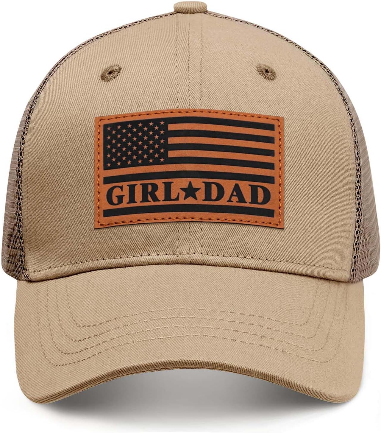 Girl Father Daddy Gifts Dad Hats for Men, Adjustable Dad Trucker Hat, Fathers Day Birthday Gifts from Daughter