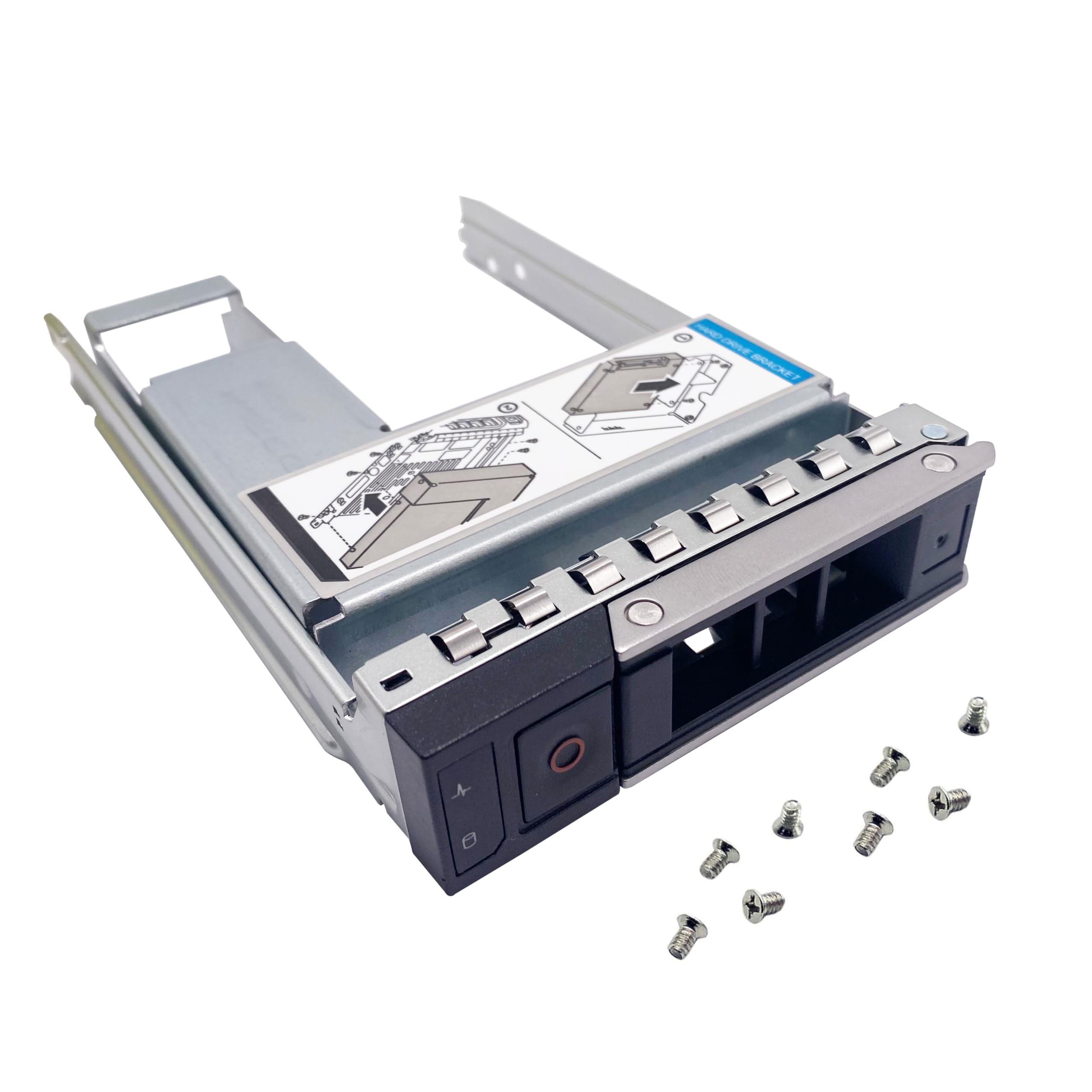 BestParts 2.5 to 3.5 Hard Drive SSD HDD Adapter Caddy Compatible with Dell PowerEdge Gen16/15/14 R760 R7625 R660 R650 T560 R750 R7515 T550 R650 T550 R450 R740 R640 R540 R440 Precision 7920 Rack