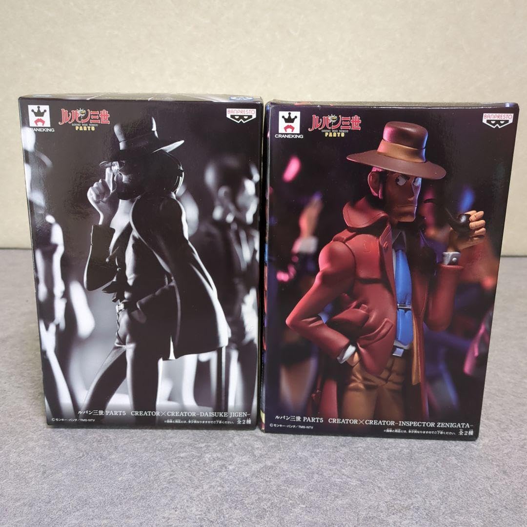 大人気 ルパン三世 銭形平次 写真家 造形師 フィギュア 特別カラー