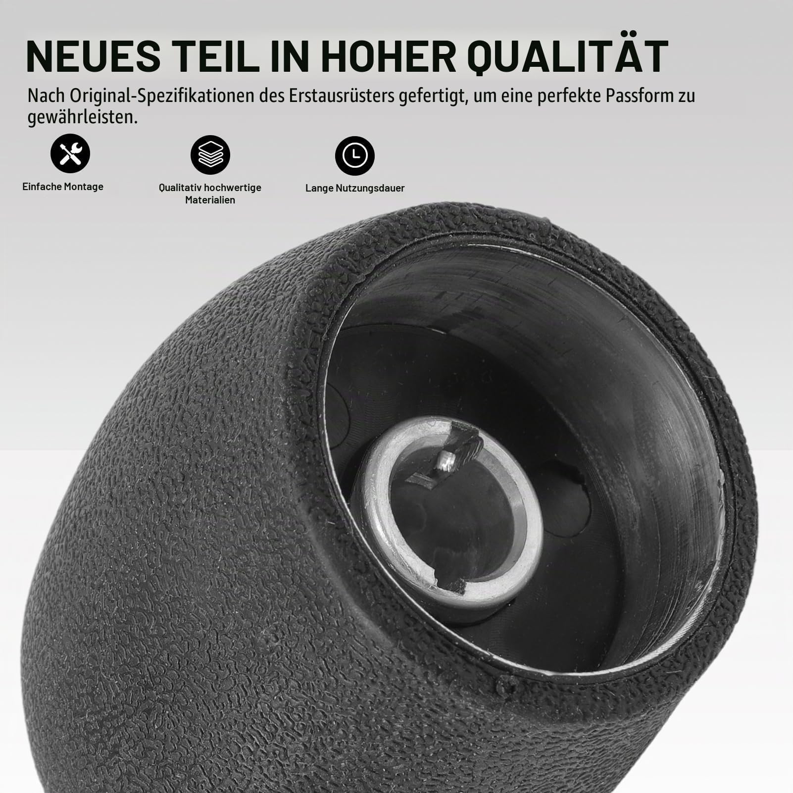 5 Gang Schalthebelknauf Passend Für Ford KA MK2 2008-2015 Und Iveco Daily IV V, Schaltknauf Schaltknopf Schaltgriff Schalthebel Knauf Schaltknauf Ersatz 1765444487 5801521829 42561576