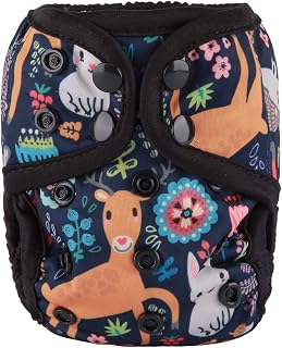 Newborn Baby Diaper Nappy Cover 8lbs-10lbs (Deers Rabbits)