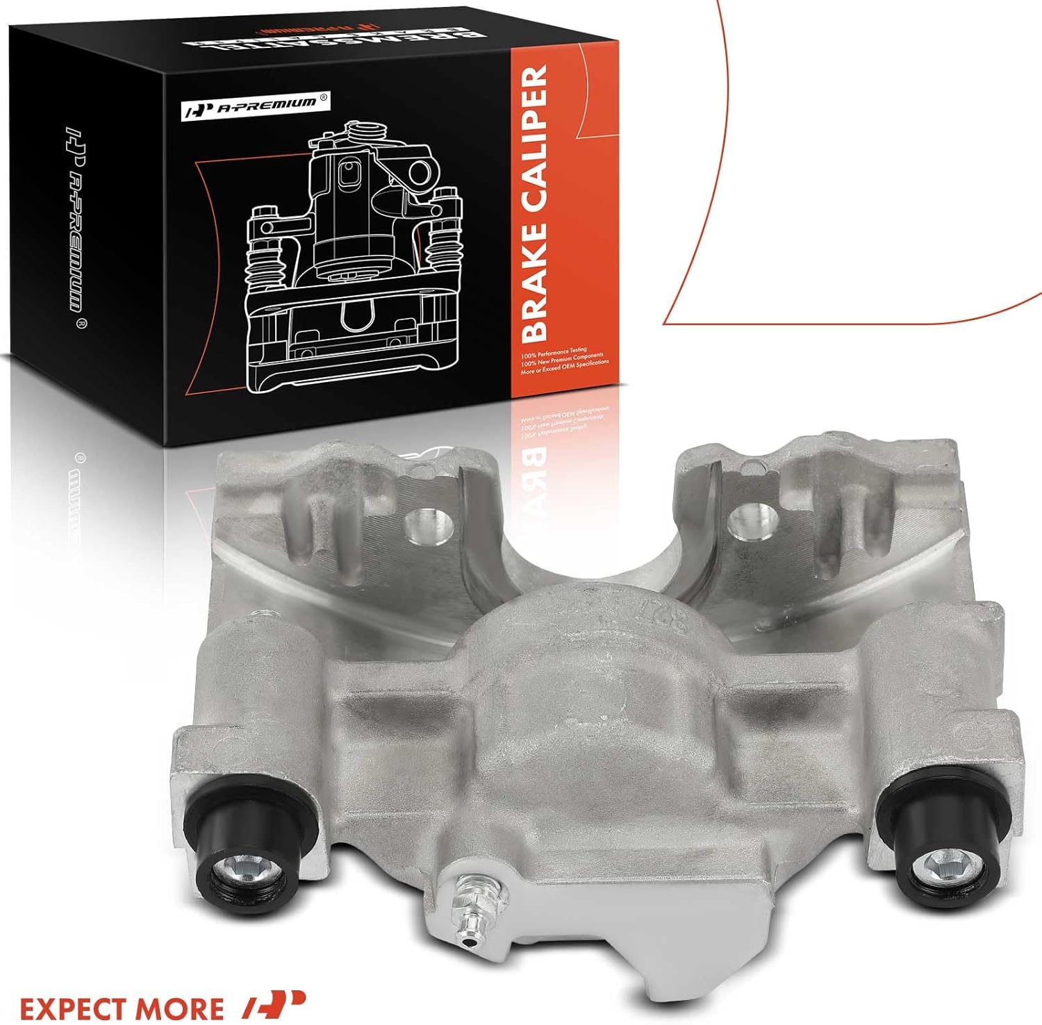 A-Premium Disc Brake Caliper Assembly Without Bracket Compatible with Pontiac Fiero 1984 1985 1986 1987 - Front Left Driver Side