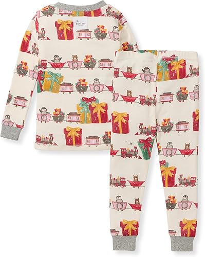 Miniatura 111 de Burt's Bees Baby - Conjunto de pijama de algodón de 2 piezas para bebés y niños, camiseta de manga larga y pantalón largo