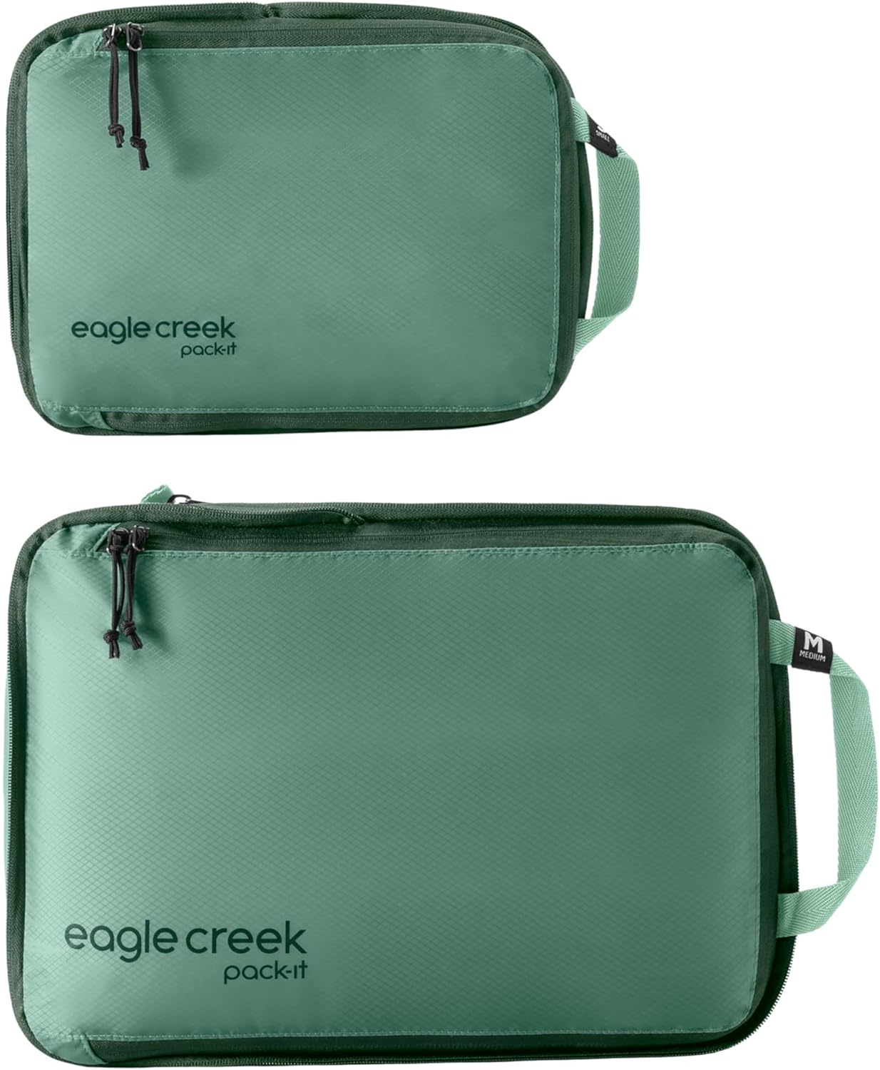 Eagle Creek Pack-It Isolate Compression - Lightweight Cube for Optimizing Luggage Space - Easy-Grab Zipper - Convenient Top Handle - Recycled Materials - Small