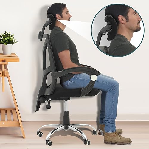 Miniatura 6 de Funda de almohada para silla de oficina, funda para reposacabezas de silla, fundas para silla de escritorio, funda para reposacabezas de silla de