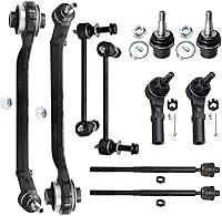 Vista 159 de Detroit Axle - Kit de suspensión frontal de 10 piezas para Dodge Avenger 2008-2014, Chrysler Sebring 2007-2010, 2 brazos de control inferiores, 2