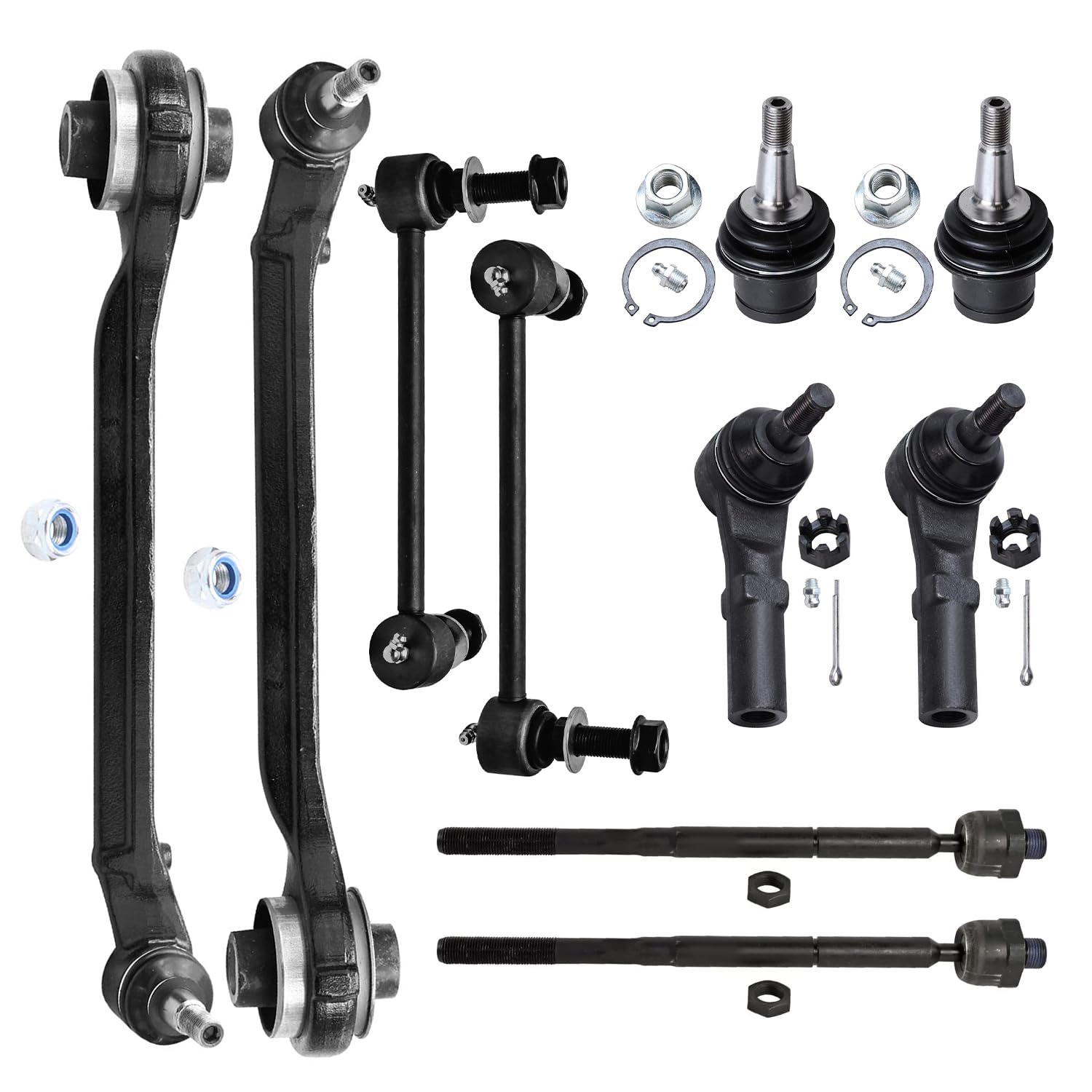 Detroit Axle - RWD Front End Kit for 2015-2023 Chrysler 300 Dodge Charger