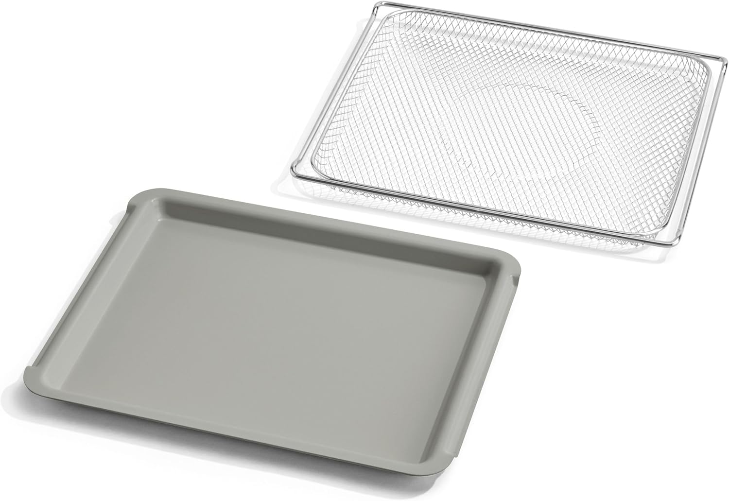 Our Place Wonder Oven Pro Essentials Kit with Large Aluminum Bake Pan and Steel Air Fryer Basket | Non-Toxic, Non-stick, Easy-to-Clean Baking & Frying Accessories, Oven-Safe up to 450°F | Char